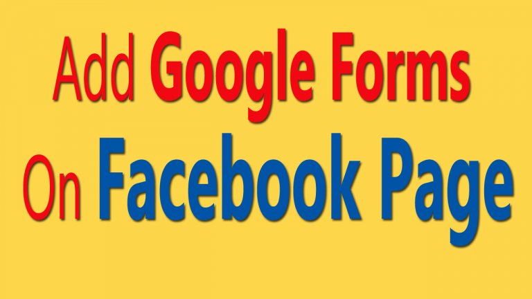 Как добавить формы Google на страницу Facebook (видео)