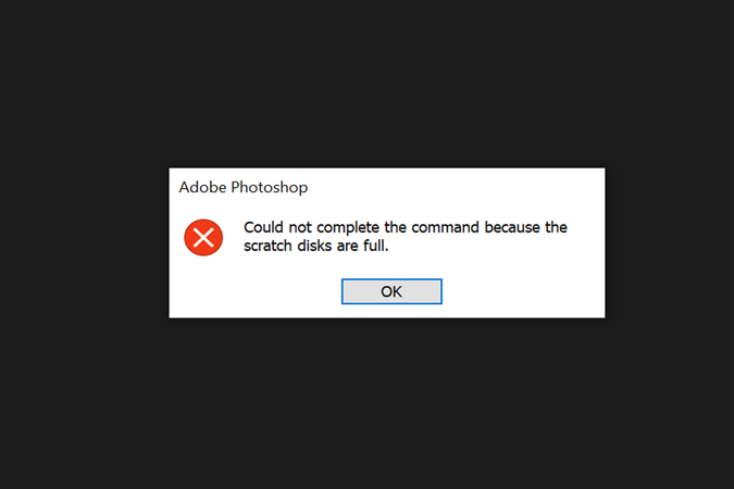 Что такое ошибка рабочего диска Photoshop и как ее исправить в Windows