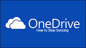 Как да спрете синхронизирането с OneDrive