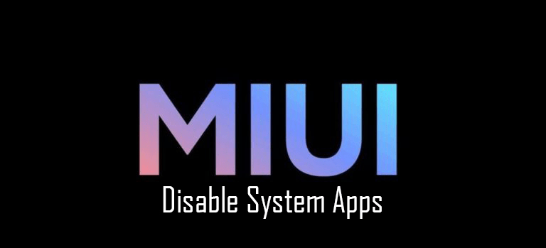 Как да деактивирате системните приложения в MIUI