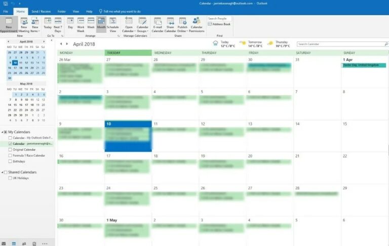 Как да синхронизирате Google Calendar с Outlook