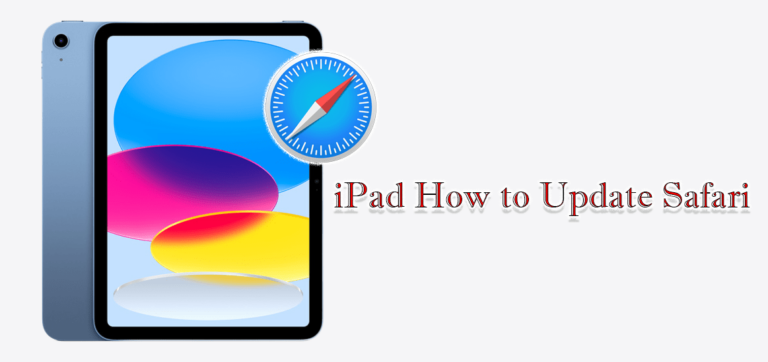 Как да актуализирате Safari на iPad