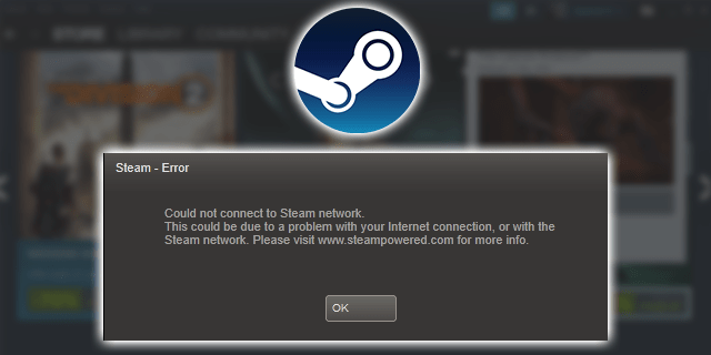 Как да коригирате грешка „Не може да се свърже с мрежата на Steam“
