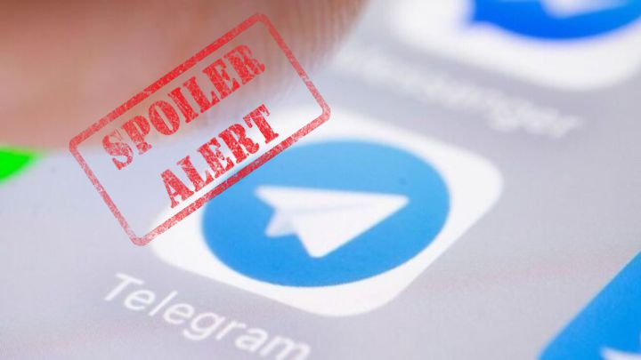 Как да използвате етикета спойлер в Telegram