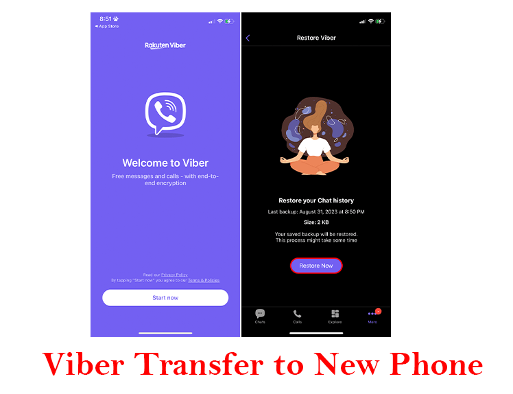 Как да прехвърлите Viber на нов телефон