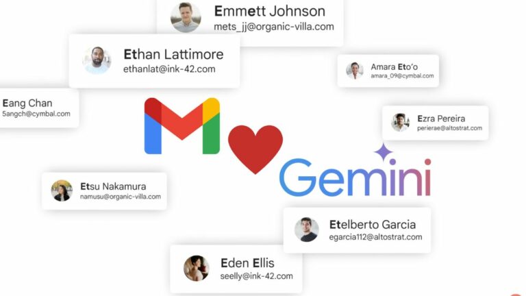 Просматривайте входящие сообщения Gmail с помощью Gemini Q&A без особых усилий